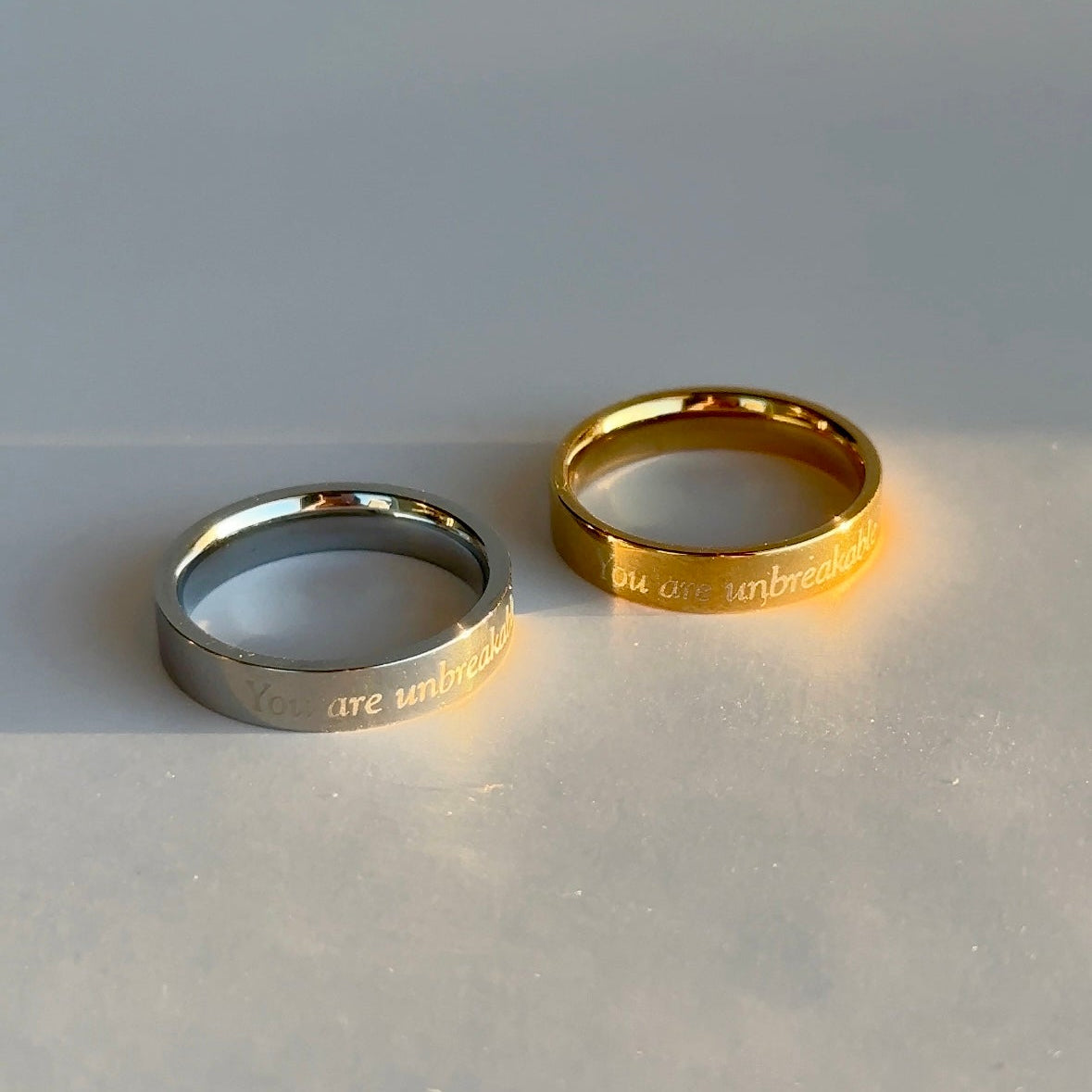 You Are Unbreakable Ring