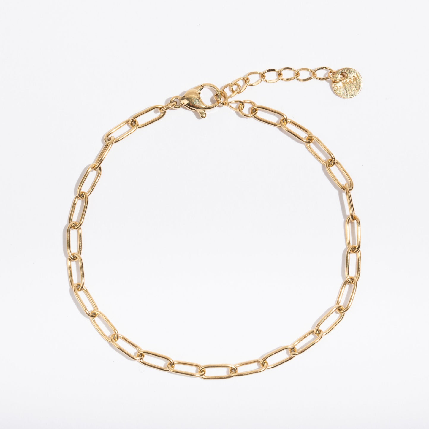 Wren Paperclip Chain Bracelet