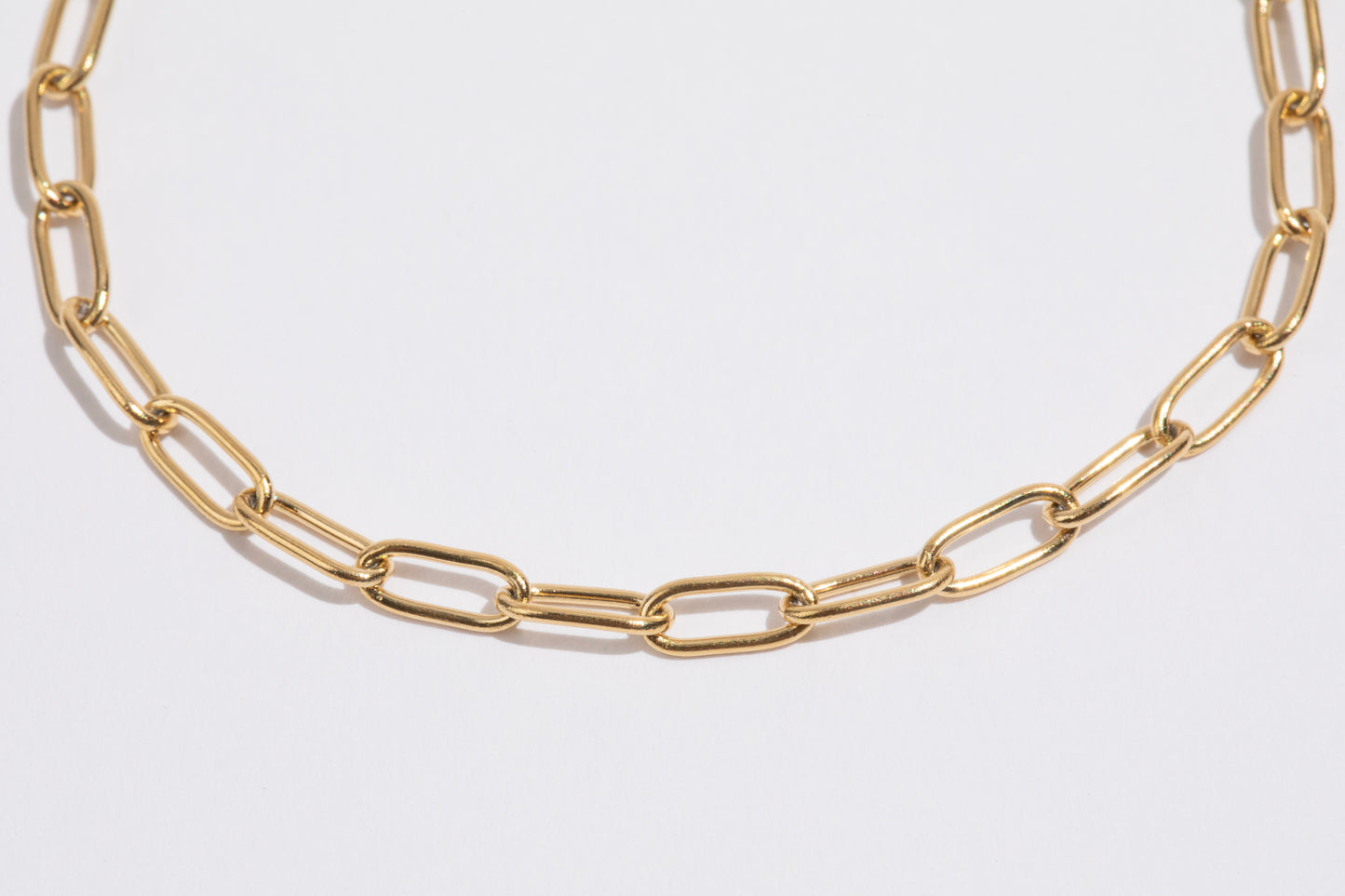 Wren Paperclip Chain Bracelet