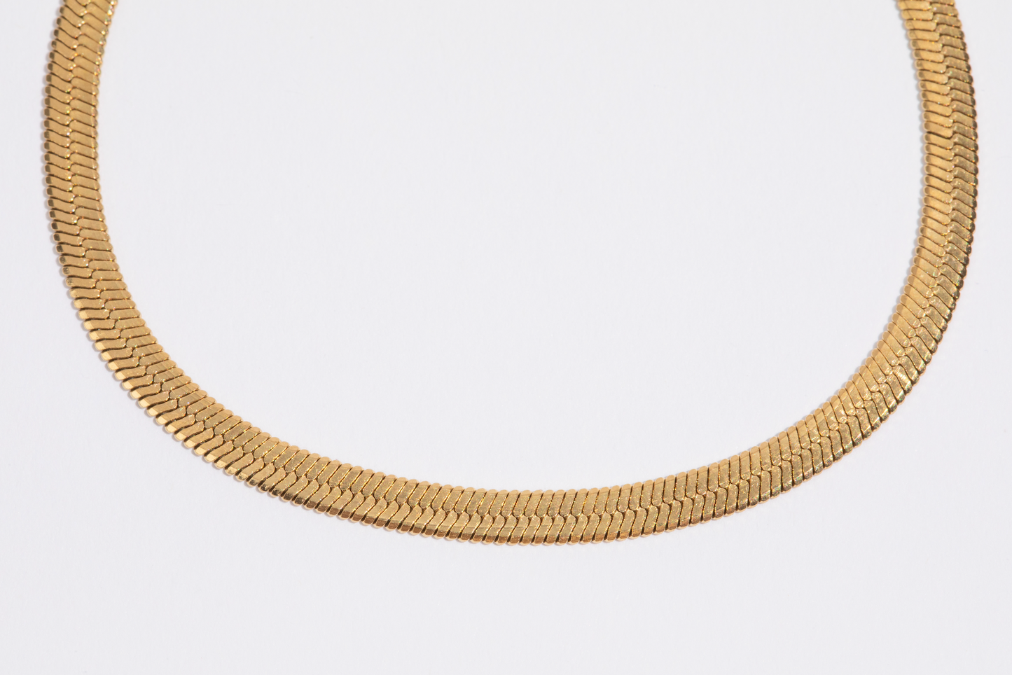 Rosalind Herringbone Chain Bracelet